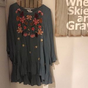 Embroidered Tunic/Dress